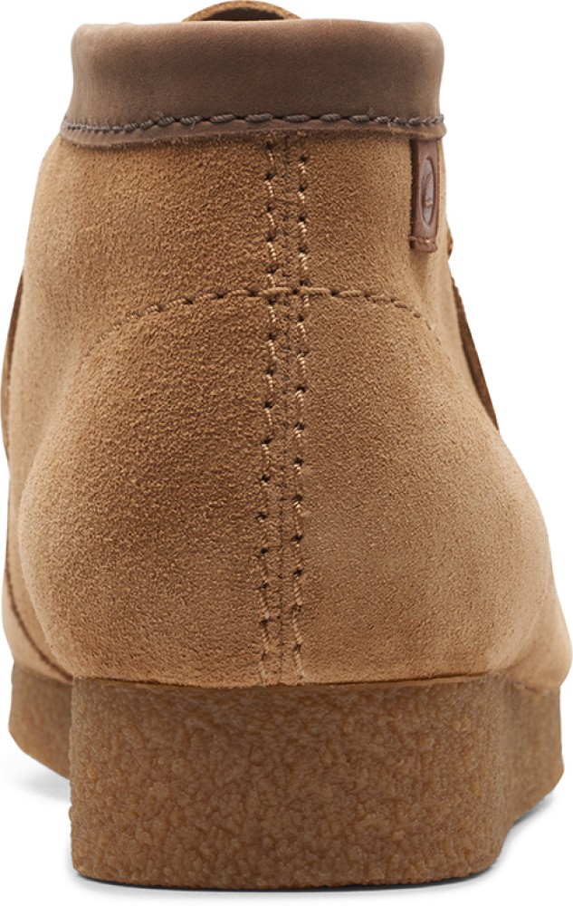 Clarks wheat suede hotsell