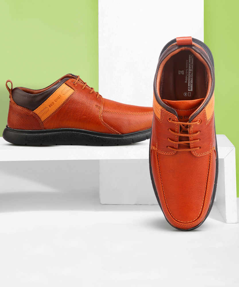 Red chief leather boat shoes hotsell