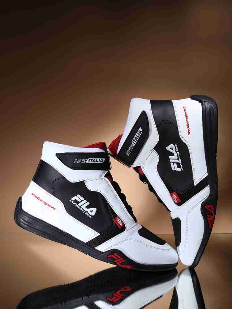 FILA Fila Adults Men ROZBERG WHT BLK CHN RD Motor Sports Shoes Sneakers For Men Buy FILA Fila Adults Men ROZBERG WHT BLK CHN RD Motor Sports Shoes Sneakers For Men Online at Best Price Shop