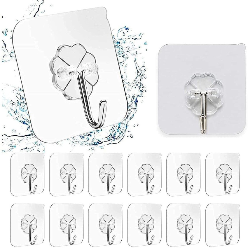 Wayne Adhesive wall hooks 15 pieces for home and kitchen hanging Hook 12  Price in India - Buy Wayne Adhesive wall hooks 15 pieces for home and  kitchen hanging Hook 12 online at