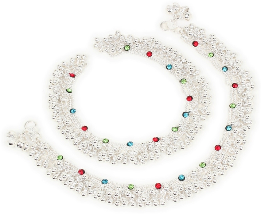 Silver payal new design 2019 online