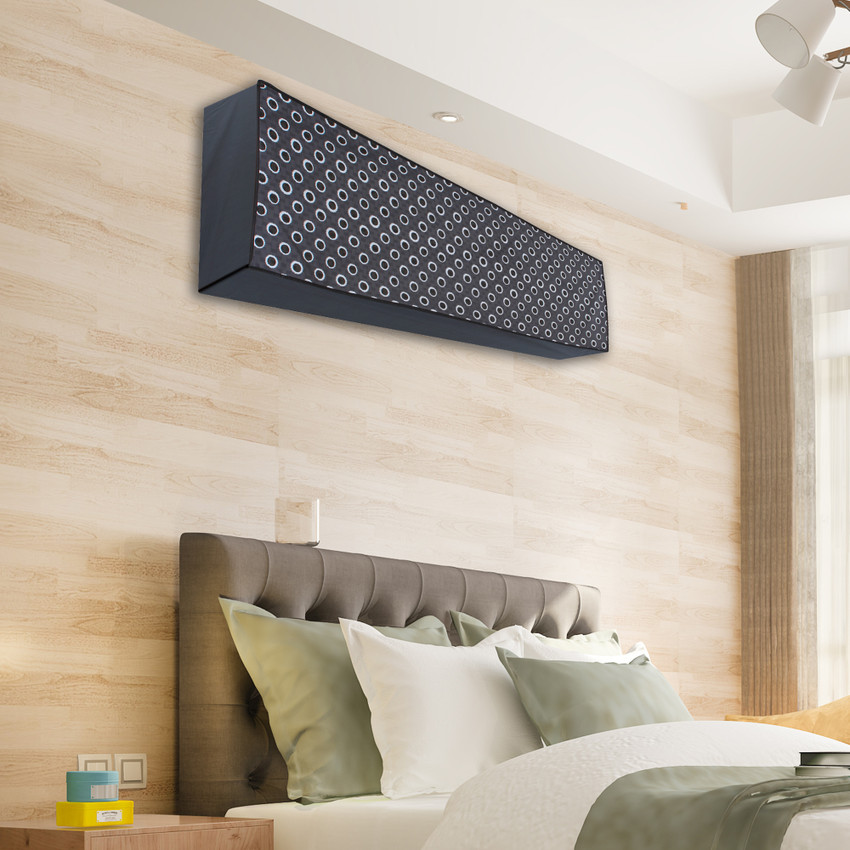 Black air store conditioner cover