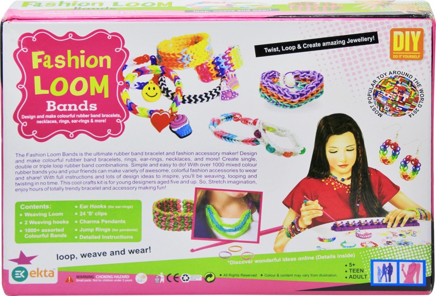 Ekta Fashion Loom Bands & Bracelet Maker - Fashion Loom Bands