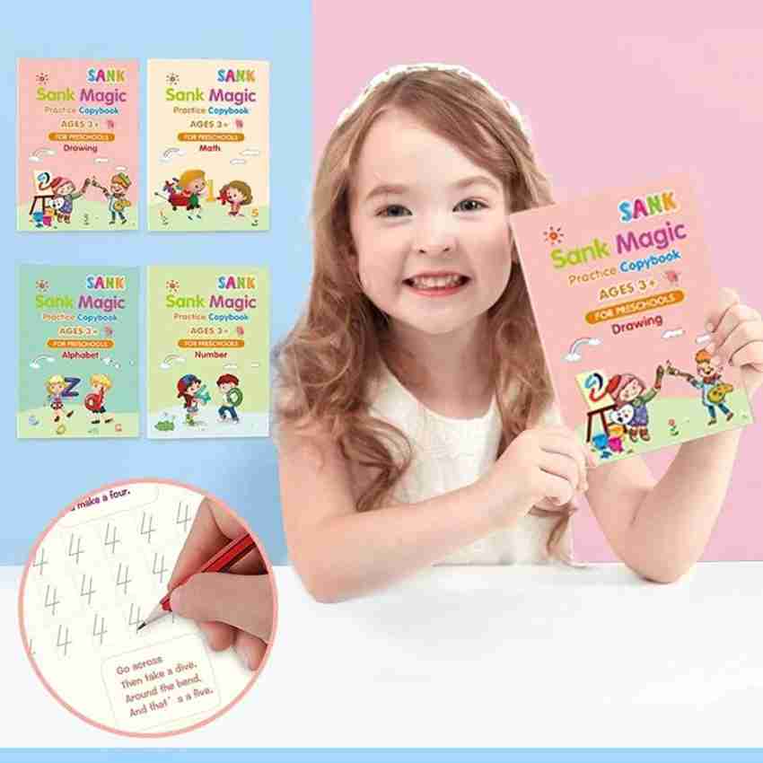 Preschools Grooves Template Design And Handwriting Aid Magic: Buy  Preschools Grooves Template Design And Handwriting Aid Magic by Novelty at  Low Price in India