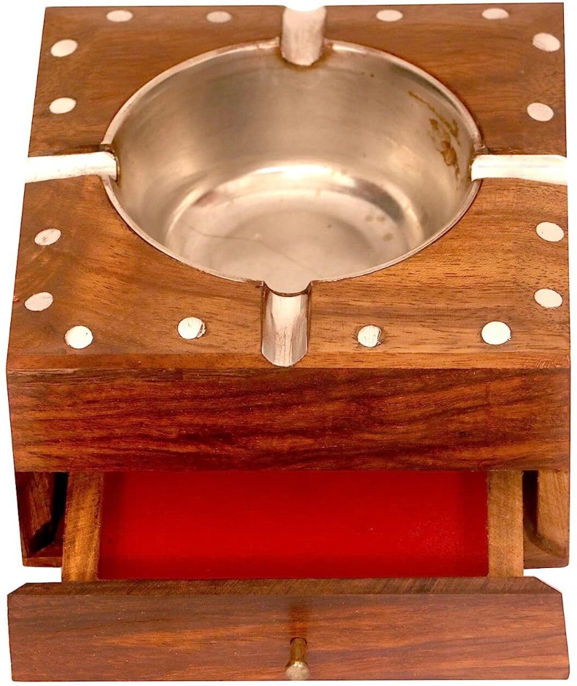 Buy Wooden Cigar Ashtray Online at Low Prices in India 