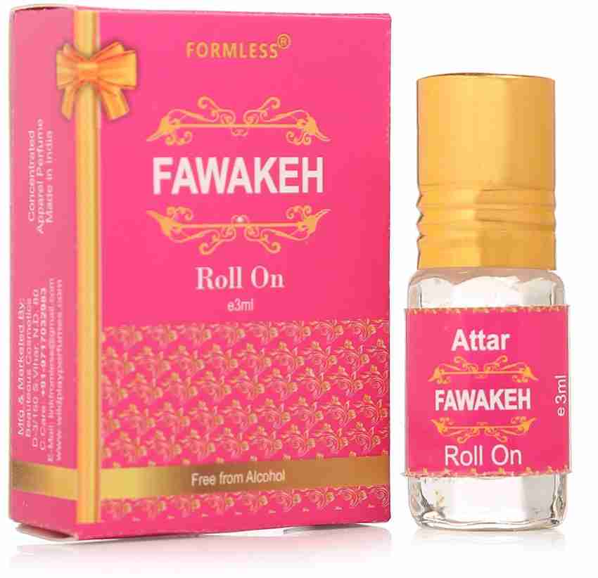 FORMLESS Fawakeh 3ml Roll on Floral Attar Price in India Buy