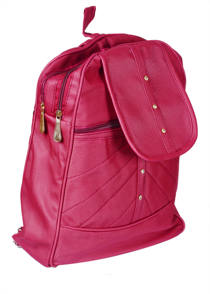 SUNVIKA House Colourful Backpacks For Girls 5 L Backpack Megenta Price in India Flipkart