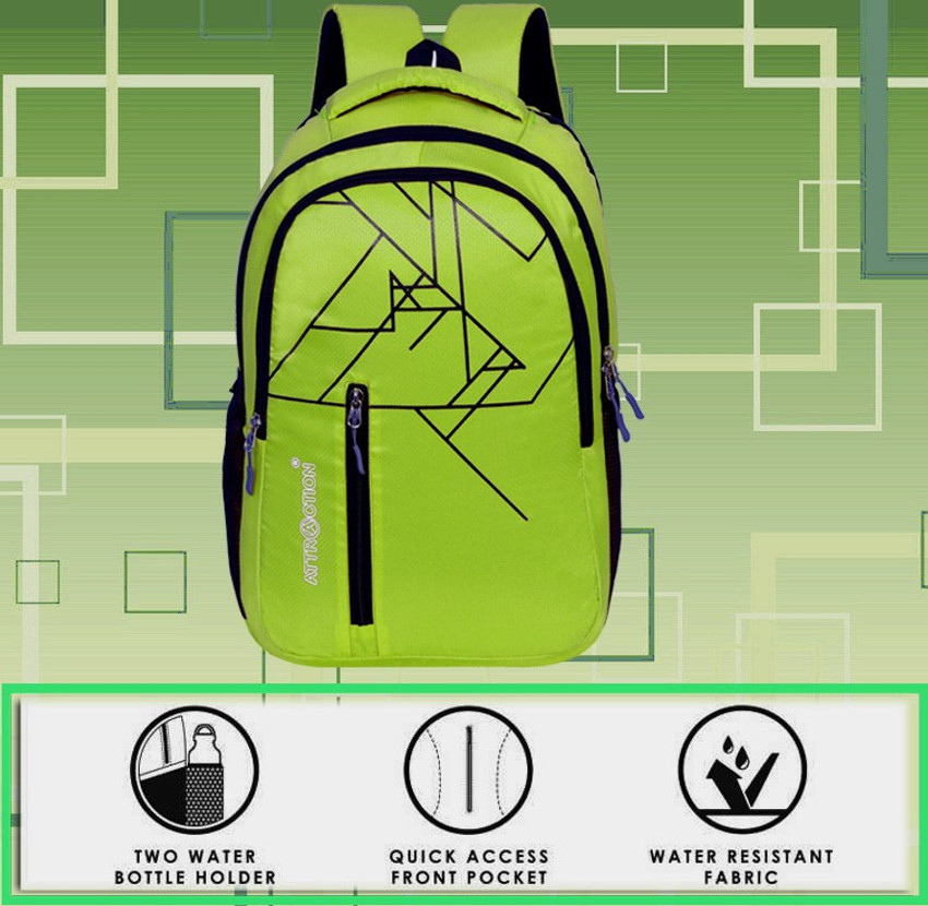 Attraction 35 L Backpack for Men and Women Unisex College Bag for Boys 1 YEAR WARRANTY 35 L Laptop Backpack