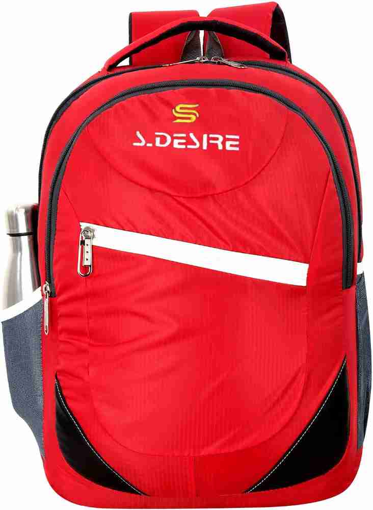S DESIRE Office Bag School Bag College Bag Business Bag Unisex Travel Backpack 30 L Backpack RED Price in India Flipkart