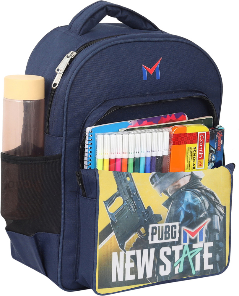 Flipkart M NEW PUBG School Bag For Nursery LKG UKG 1st std 2nd std Waterproof School Bag School Bag