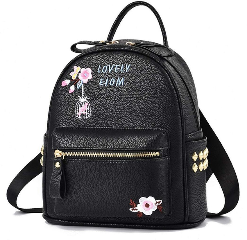 ap ulike cute girls backpack college bag 15 L Backpack black Price in India Flipkart