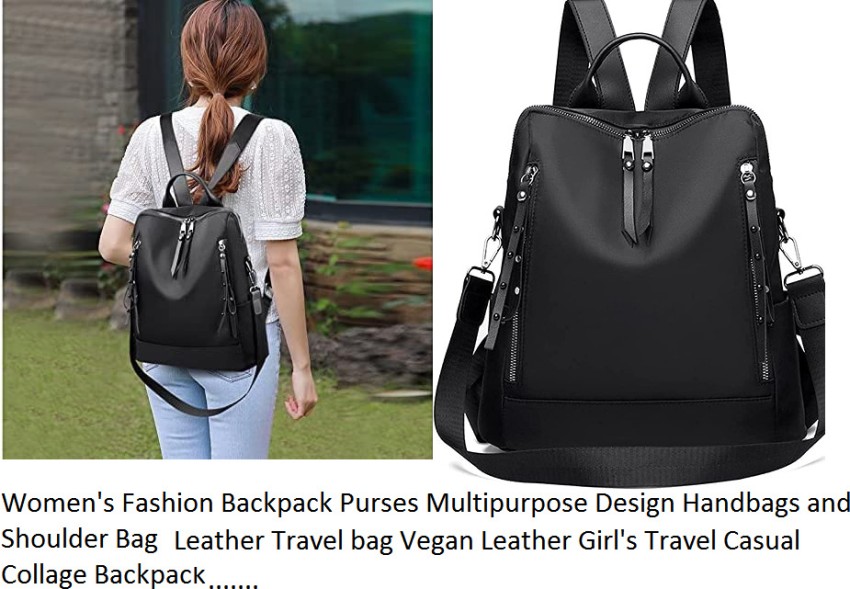 Fashionable Women's Travel Backpack, Large Capacity, Can Be Used