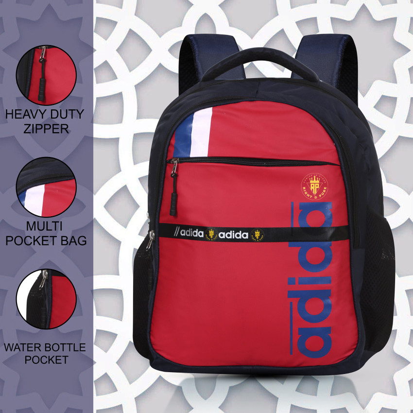 SAIMA Small 16 L Laptop Backpack ADIDAS BAGS Red Blue 16 L