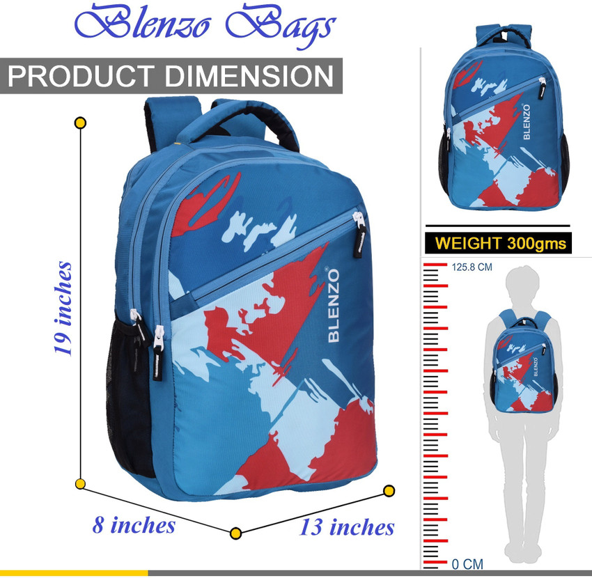 Blenzo Bags New Model Polyester Waterproof College Backpack