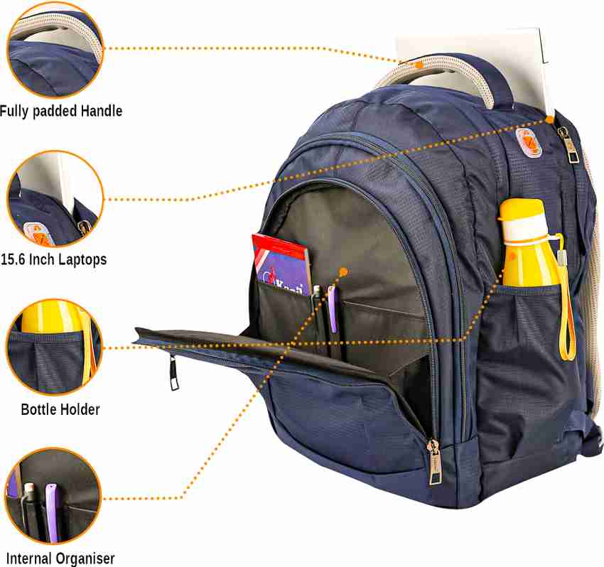 Dhariwal Railway Running Staff Bag Big 40L LB 103 40 L Laptop Backpack
