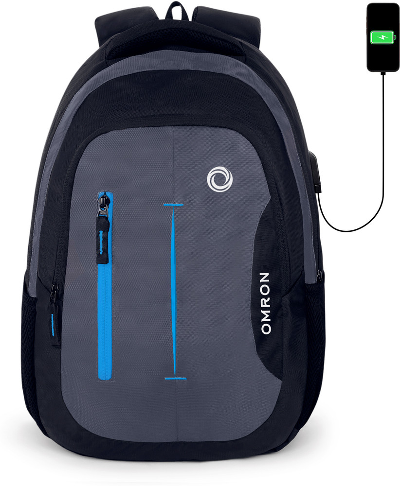 OMRON BAGS With 3 Compartment Office Travel And College 30 L Laptop Backpack