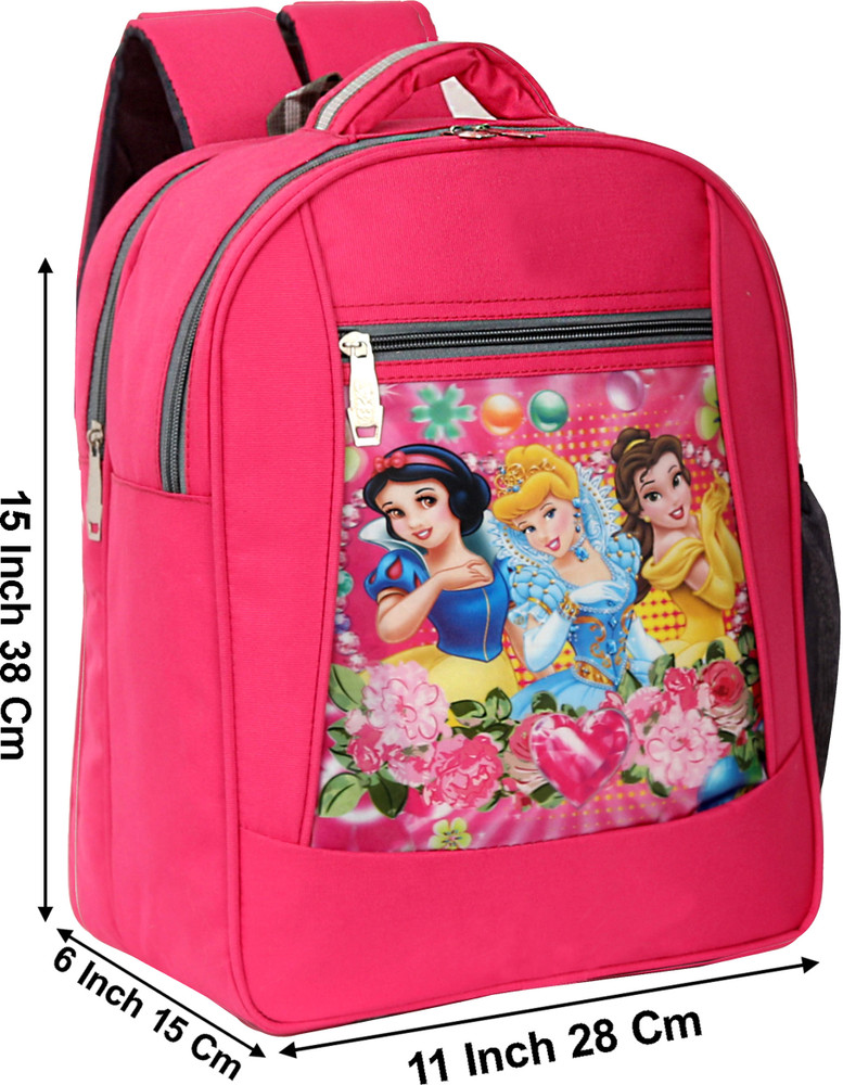 SAB Bags School Bag for Kids 3D Character 1st to 3rd Class Boys and Girls Waterproof 30 L Backpack Pink Price in India Flipkart