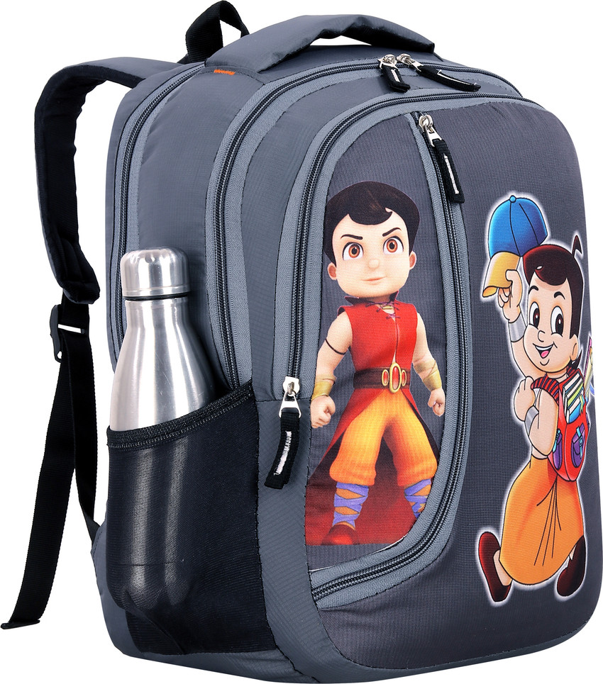 Nema Junior School Bag Backpacks Cartoon Boy Girl Baby 3 9 Years 21 L Backpack Grey Price in India Flipkart