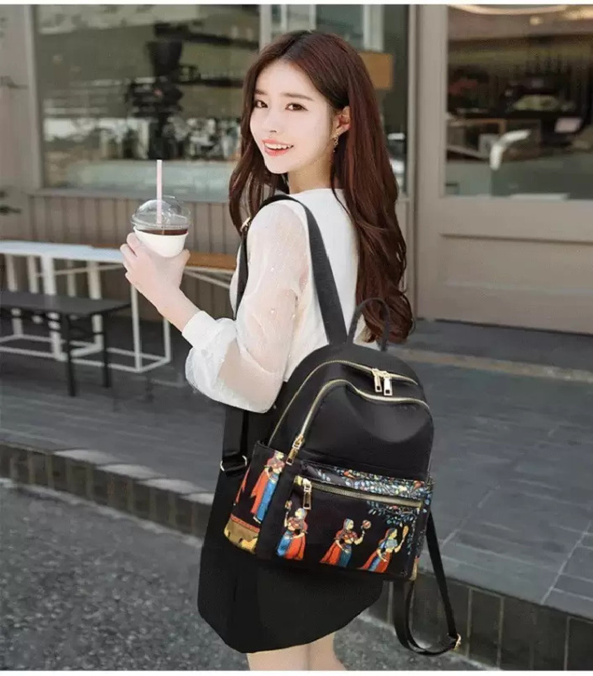 KAIASHA Mini Backpack Girls Cute Small Backpack Purse Women Travel 1 L Backpack BLACK Price in India Flipkart