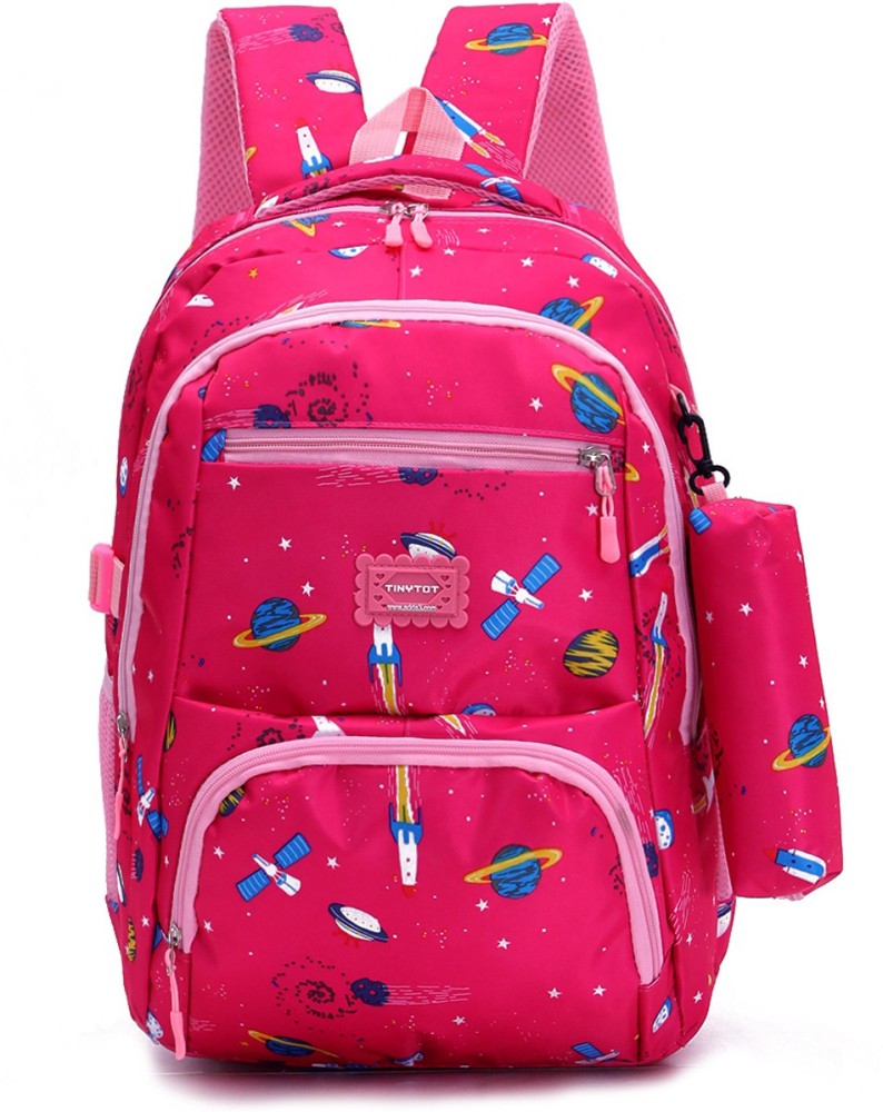 Cord Plain School Backpack Bag