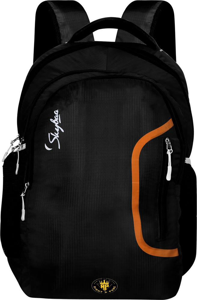 SAIMA Small 15 L Laptop Backpack SKY BAGS BLACK 15 L Laptop Backpack Black Price in India Flipkart