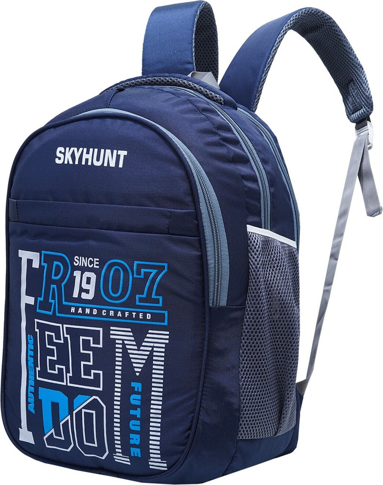 SKYHUNT School Bag I Genuine Backpack I Multiuse bag I Smart Tuition Bag Laptop bags 35 L Laptop Backpack Navy Blue Price in India Flipkart