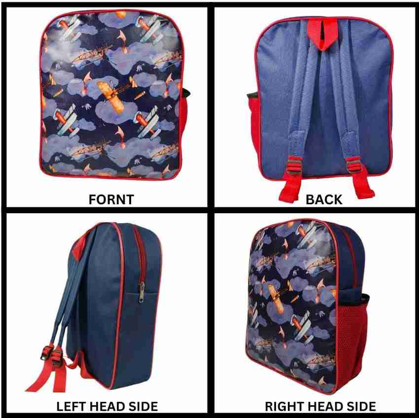 Flipkart AmazingKarts 1 Pcs Stylish Aroplane school Bag for