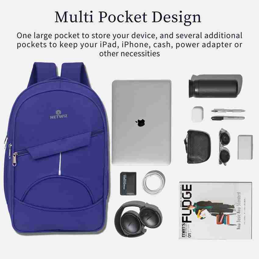 Netwiz Smart school bag comfortable 4th to 12th class Waterproof school bags Waterproof 29 L Backpack Rred Price in India Flipkart