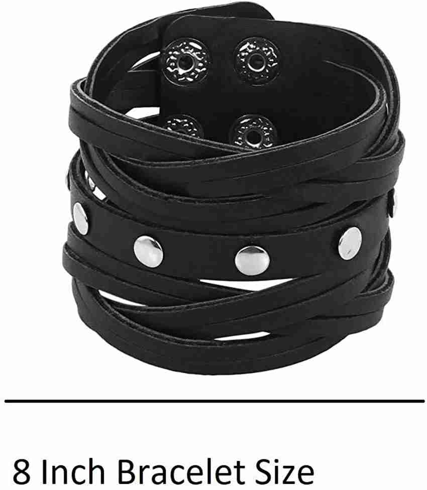 Samm Moody Leather Bracelet Price in India Buy Samm Moody