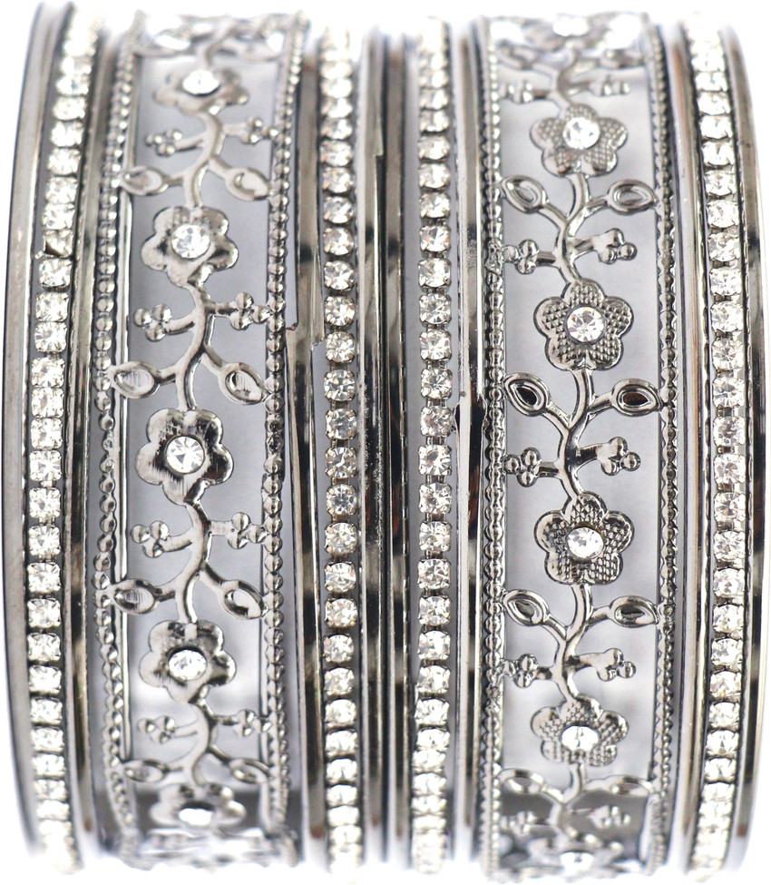 Black metal sales bangles flipkart