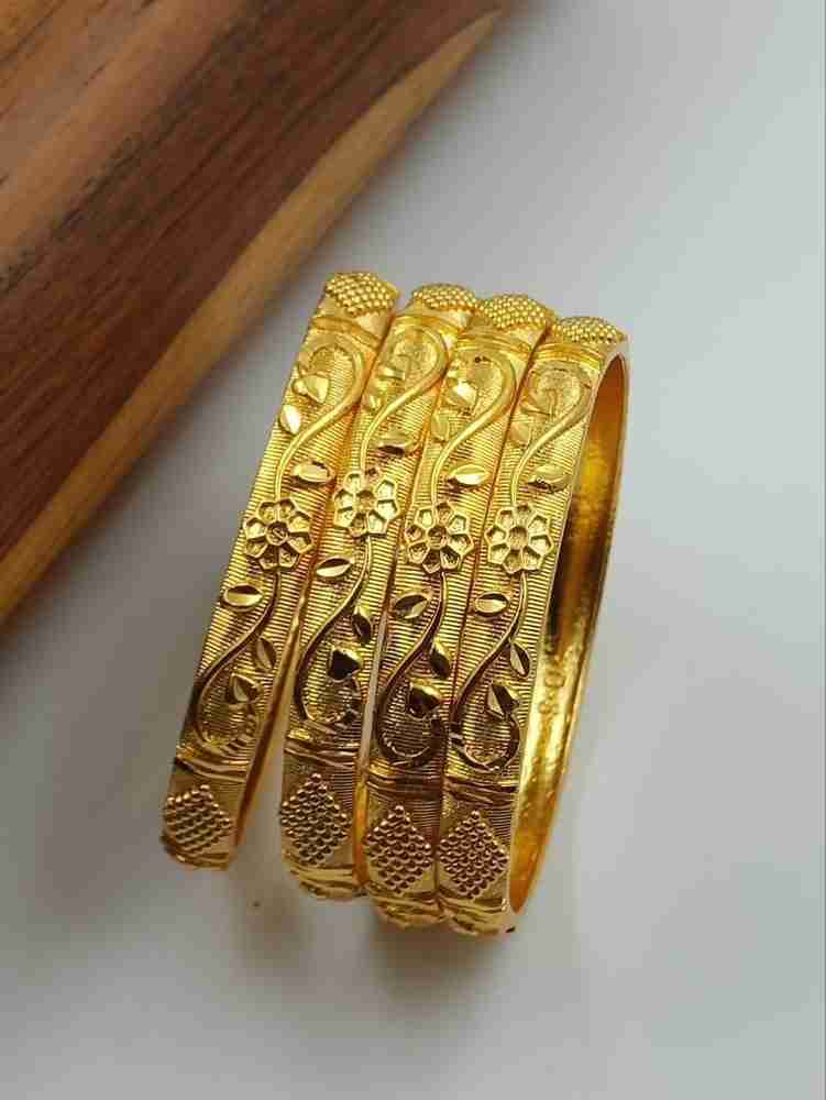 bajarang fashion Brass Gold plated Bangle Price in India Buy bajarang fashion Brass Gold plated Bangle Online at Best Prices in India Flipkart