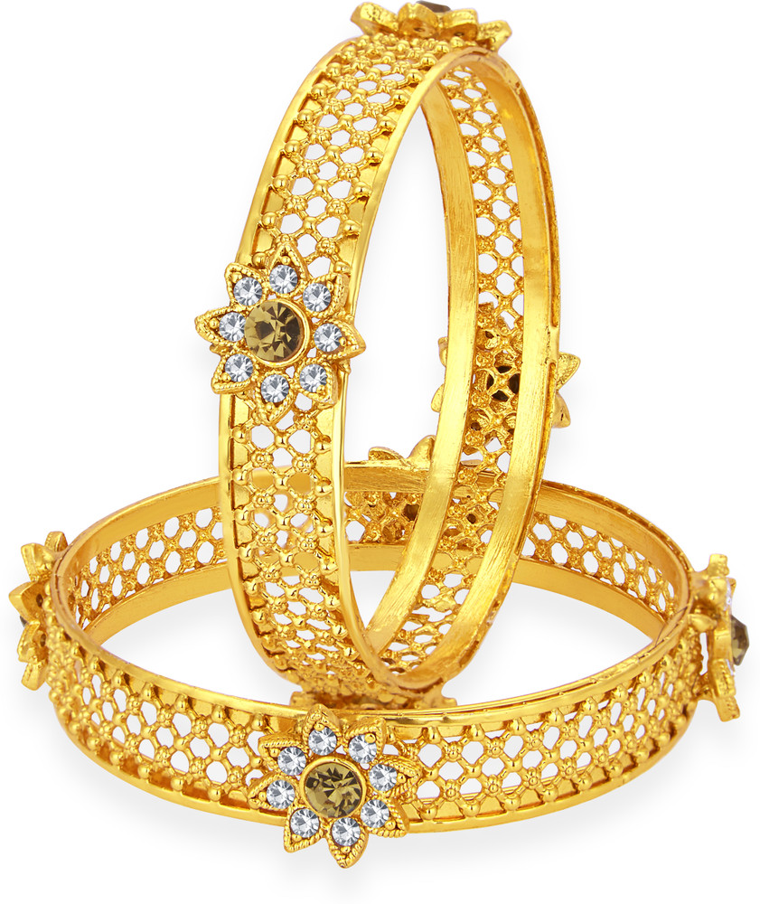 Sukkhi Alloy Gold plated Bangle Price in India Buy Sukkhi Alloy