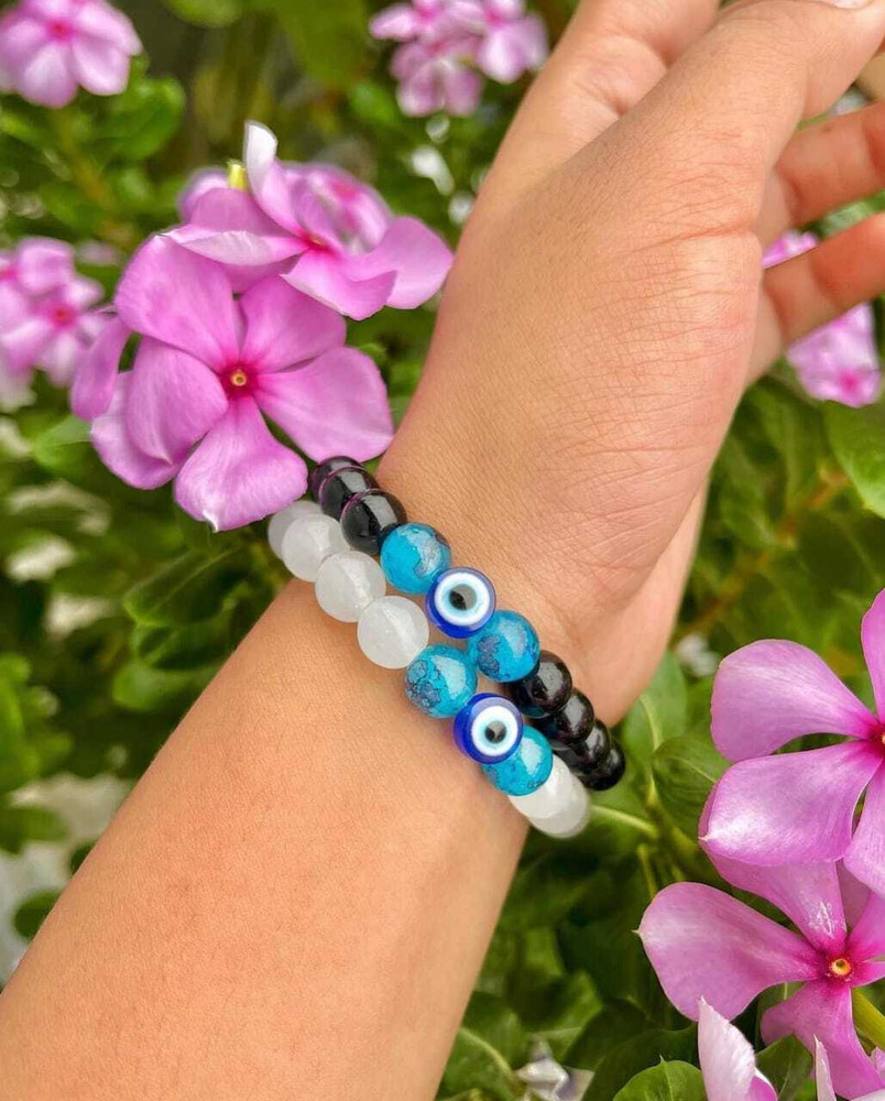 Janki. Alloy Crystal Silver Coated Bracelet Price in India Buy