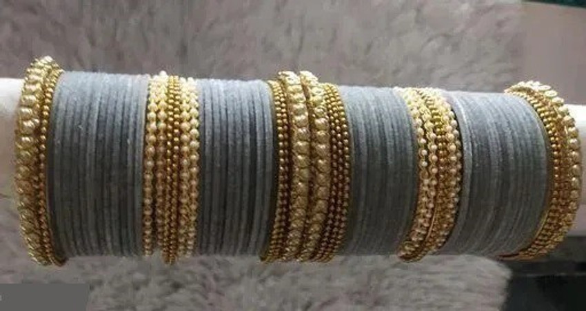 PR Prashant Metal Bangle Set Price in India Buy PR Prashant