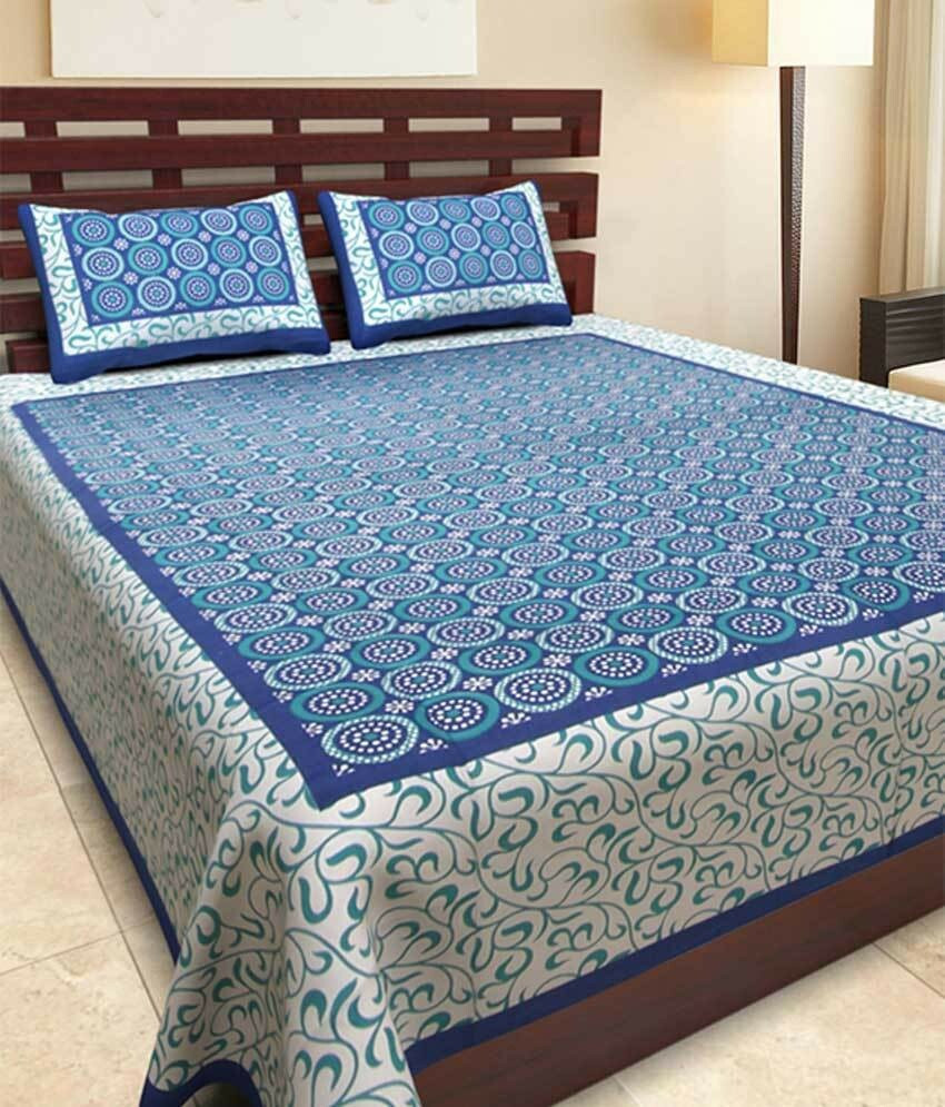 Flipkart double sales bed sheet