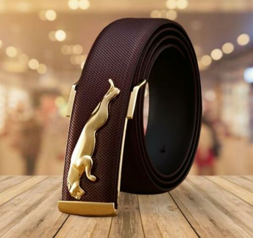 AN Enterprises Boys Casual, Party, Formal Brown Artificial Leather Belt