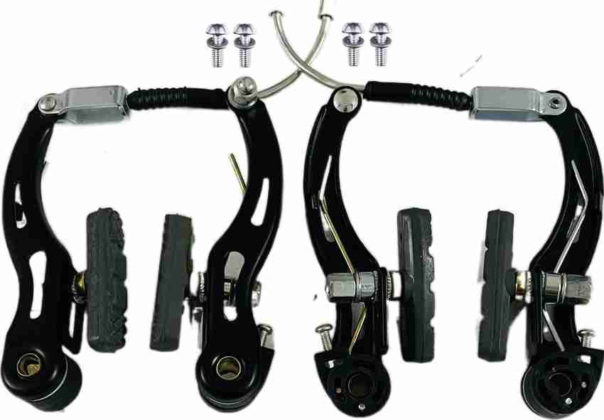 ShreNik Cycle V Brakes Front Rear Set Alloy Power Brakes Set For