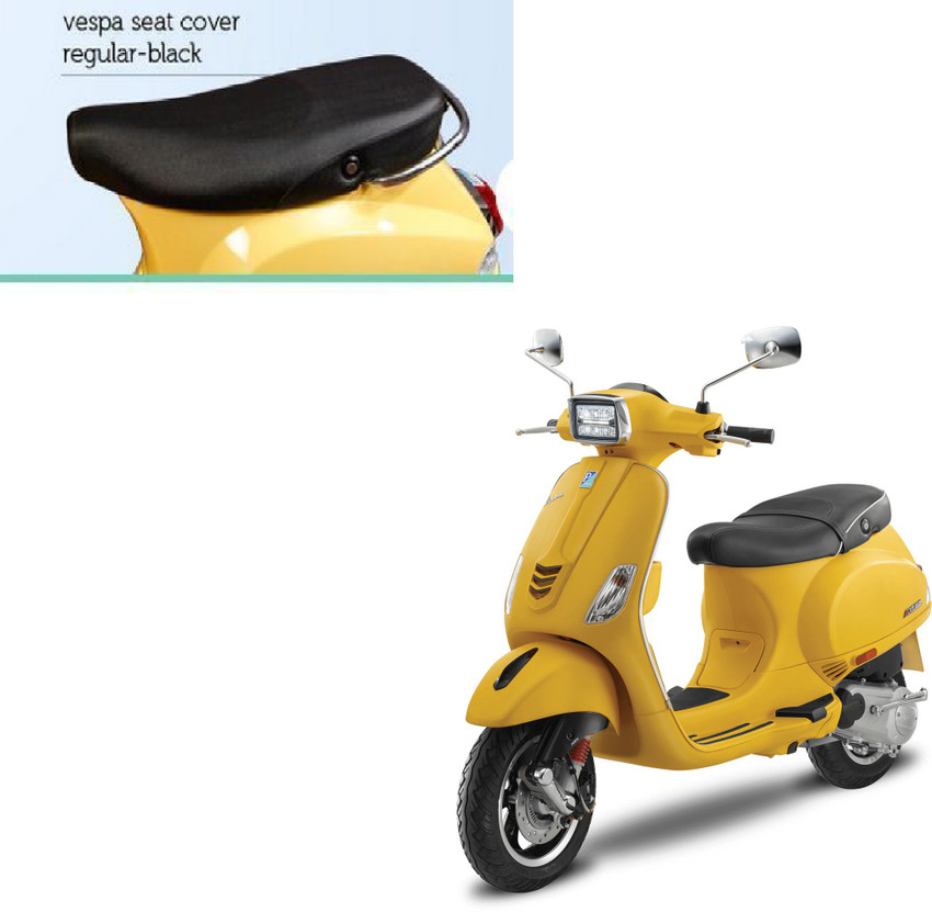 IdealOrb Leather Seatcover For Piaggio Vespa SXL 150 Single Bike