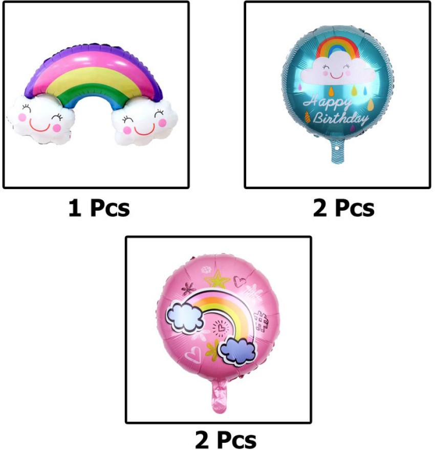 Choice Corner Third Happy Birthday Rainbow Theme Combo For Kids Birthday  Party Decorations Price in India - Buy Choice Corner Third Happy Birthday  Rainbow Theme Combo For Kids Birthday Party Decorations online