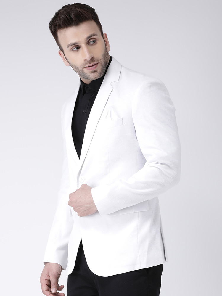 Hangup Solid Single Breasted Formal Men Blazer Buy Hangup Solid