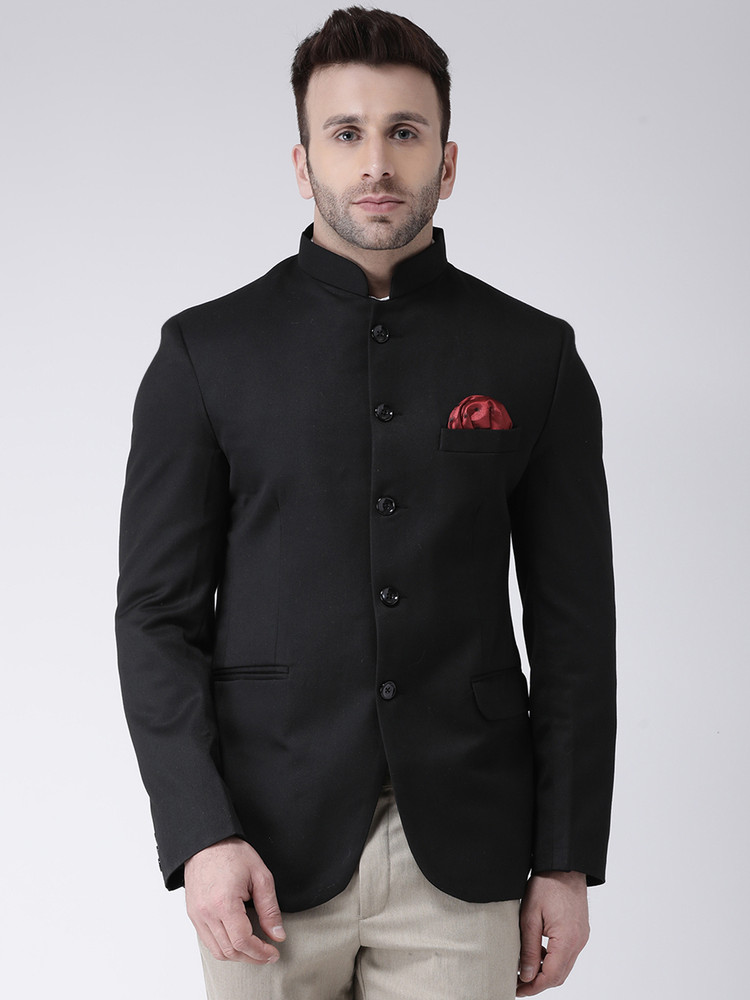 Hangup Solid Single Breasted Formal Men Blazer Buy Hangup Solid