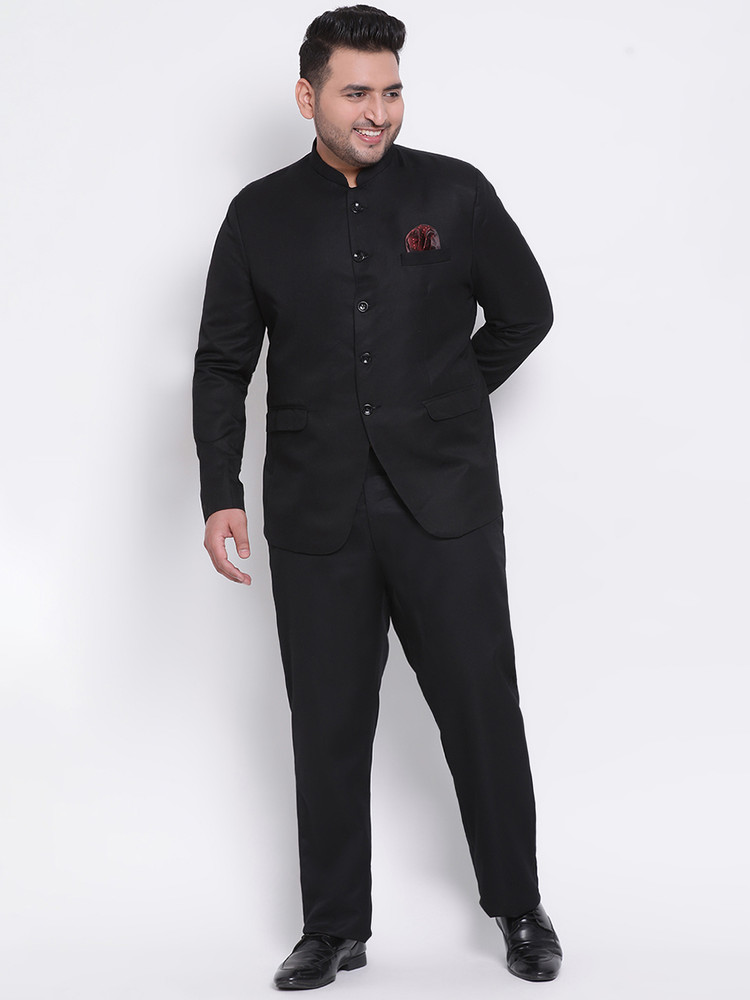 Hangup Solid Bandhgala Casual Men Blazer Buy Hangup Solid
