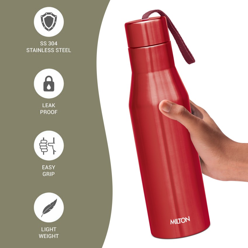 Buy Super Stainless Steel Odour Free Bottle Online - Milton