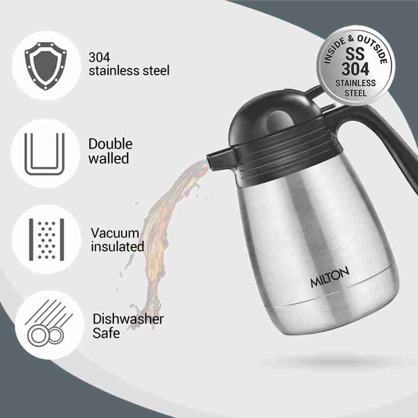 MILTON Thermosteel Carafe 600 ml Flask - Buy MILTON Thermosteel Carafe 600  ml Flask Online at Best Prices in India - Sports & Fitness