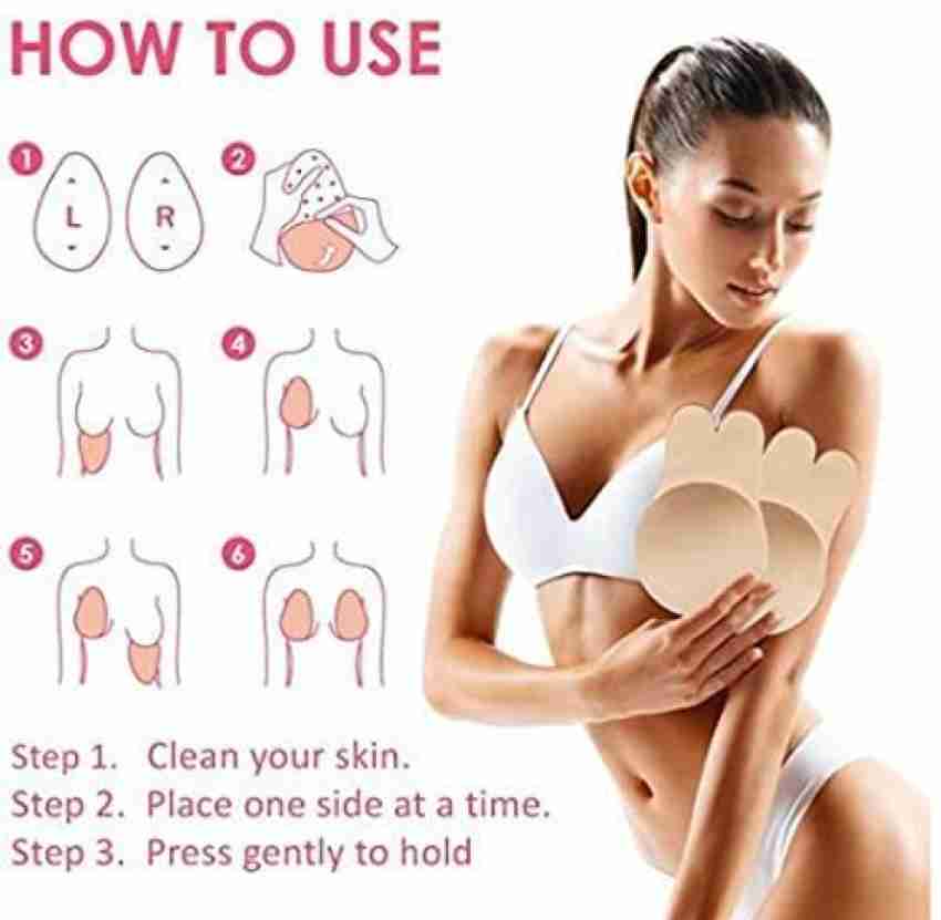 Veeva Beauty & Fashion Nipple Cover Breast Pasties Bra Petals Strapless  Backless Silicone Push Up Bra Silicone Peel and Stick Bra Petals Price in  India - Buy Veeva Beauty & Fashion Nipple