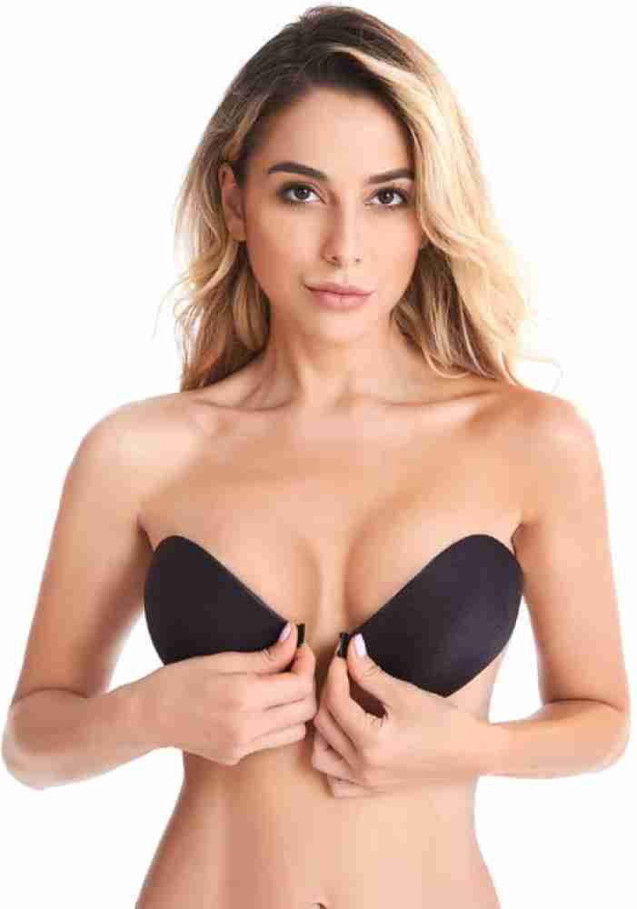 HASTHIP Silicone Wire Free Stick-On Bra Padded, Adhesive Bra