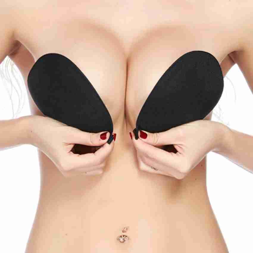 Peralent Women's Silicone Lightly Padded Push-Up Adhesive Bra (Size upto  30_Cup Size-B) Silicone Push Up Bra Pads Price in India - Buy Peralent  Women's Silicone Lightly Padded Push-Up Adhesive Bra (Size upto
