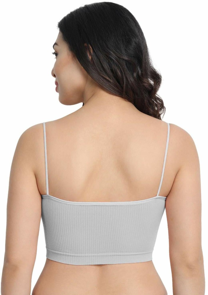 Trendzino Camisole Slip(Removable Pads)(Fit Up to Size 28-30-32-34) Women Cami  Bra Heavily Padded Bra - Buy Trendzino Camisole Slip(Removable Pads)(Fit Up  to Size 28-30-32-34) Women Cami Bra Heavily Padded Bra Online at