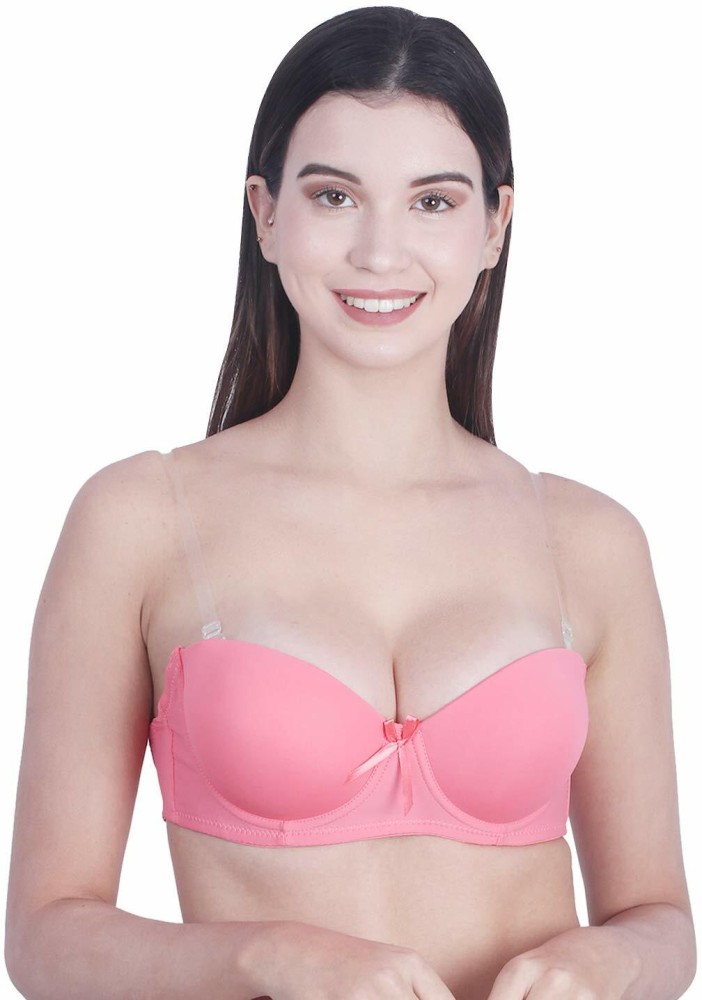 Penance For You Transparent strap backless pushup bra Women Push-up Lightly  Padded Bra - Buy Penance For You Transparent strap backless pushup bra  Women Push-up Lightly Padded Bra Online at Best Prices