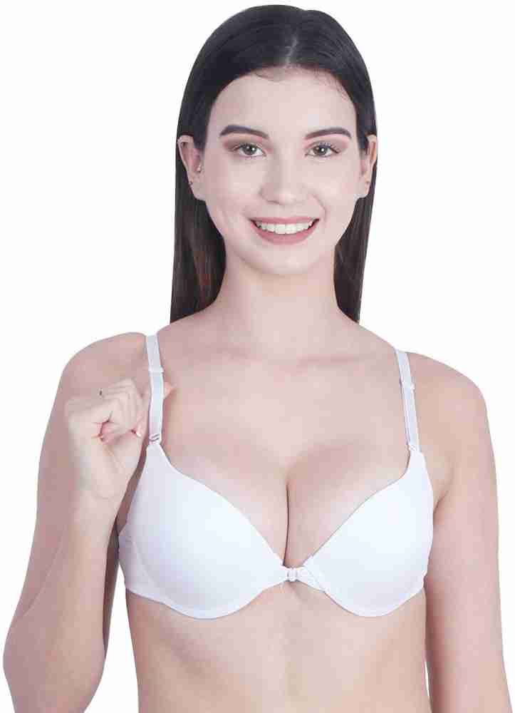 Women's Heavy Padded Underwired Push Up Bra/Front Open
